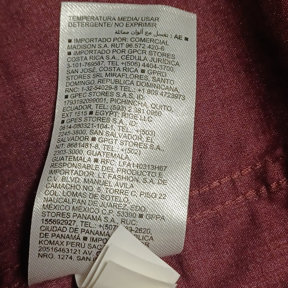 Old Navy Everyday Shirt Mens M Burgundy Raisin Arizona Regular Fit Button Down - Picture 12 of 13